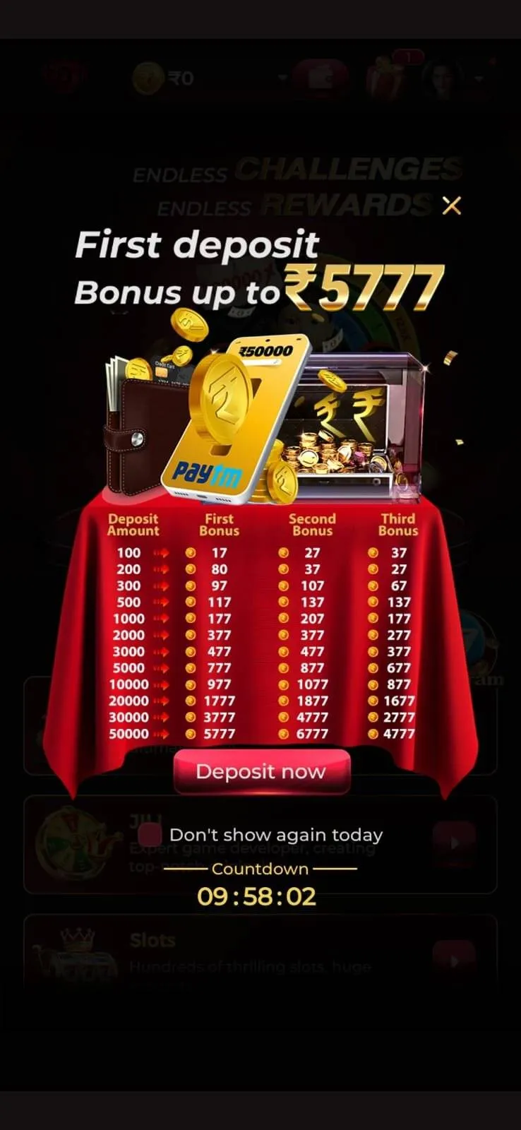 Dream1 download button with modern gaming theme and red-gold design